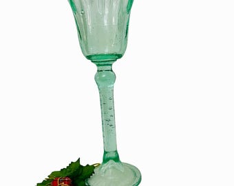 チューリップフラワーガラスキャンドルホルダー、ピンク、オレンジの花