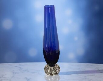 アセダ・グラスブルック コバルトブルーのつぼみ花瓶 - Etsy 日本