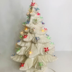 Ceramic tree - Large Atlantic Mold w/2 extra limbs large multi colored –  Now and Then of Rockmart, Inc