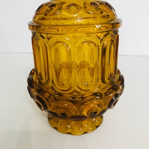LE Smith Moon & Star Amber Gold 2 Piece Fairy Lamp Courting Light Candle Holder