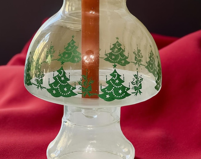 Chantelle Noel Hurricane Tapered Candle Holder, Holiday Decor/ Giftware/ Table Decor