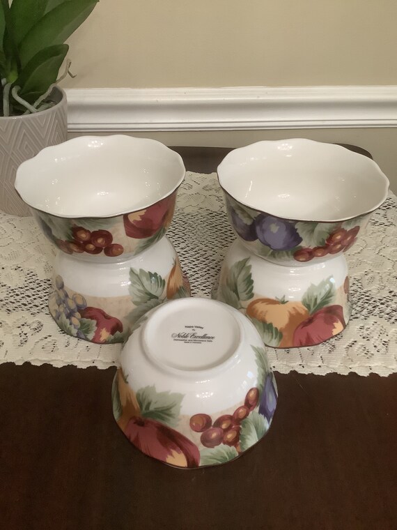 Napa Valley Plates Bowls Cups Saucers by Noble Excellence Eight Piece Place Setting Kitchen Gift Etsy UK