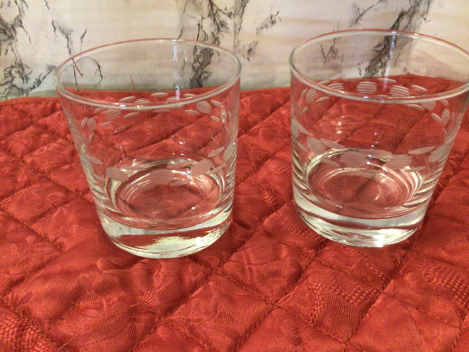 Princess House Etched Martini / Cocktail Mixer Stirrer and Etsy