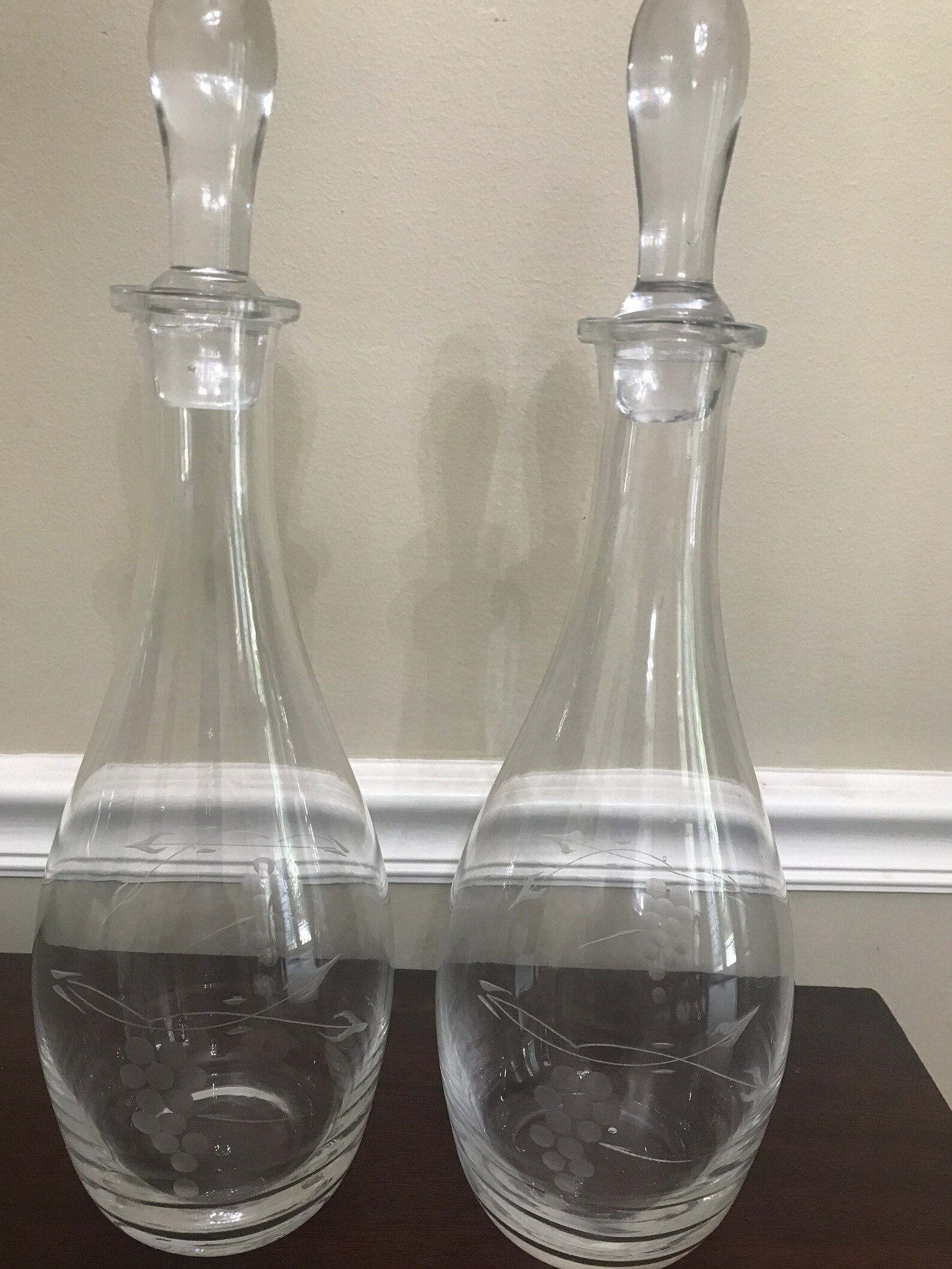 Princess House Wine Decanter 15 With Stopper Etsy