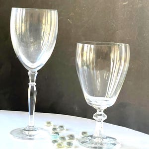 Schott-Zwiesel Wine Glass and Water Goblet