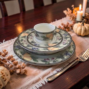 Harvest Dinnerware - Etsy