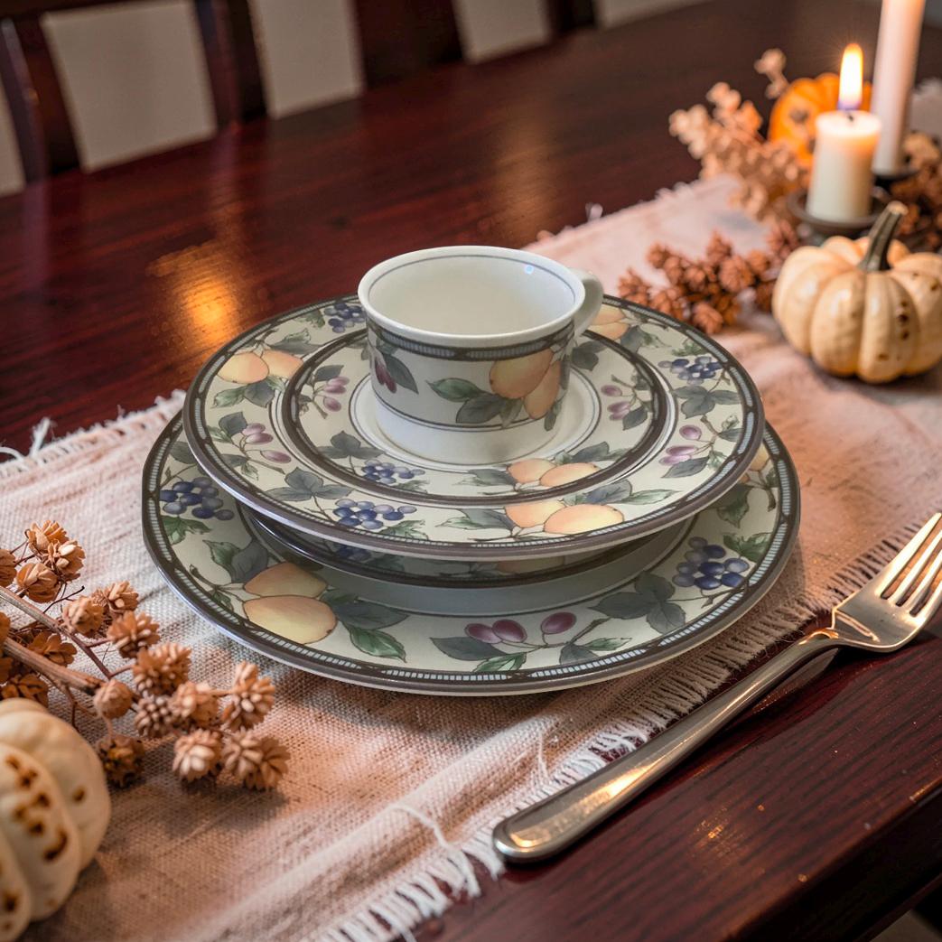 Mikasa Intaglio Garden Harvest Dinnerware: Buying Choice - Etsy