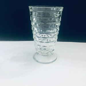 Vintage Whitehall Colony Cube Tumbler: Indiana Glass Cocktail & Sherbet Glass