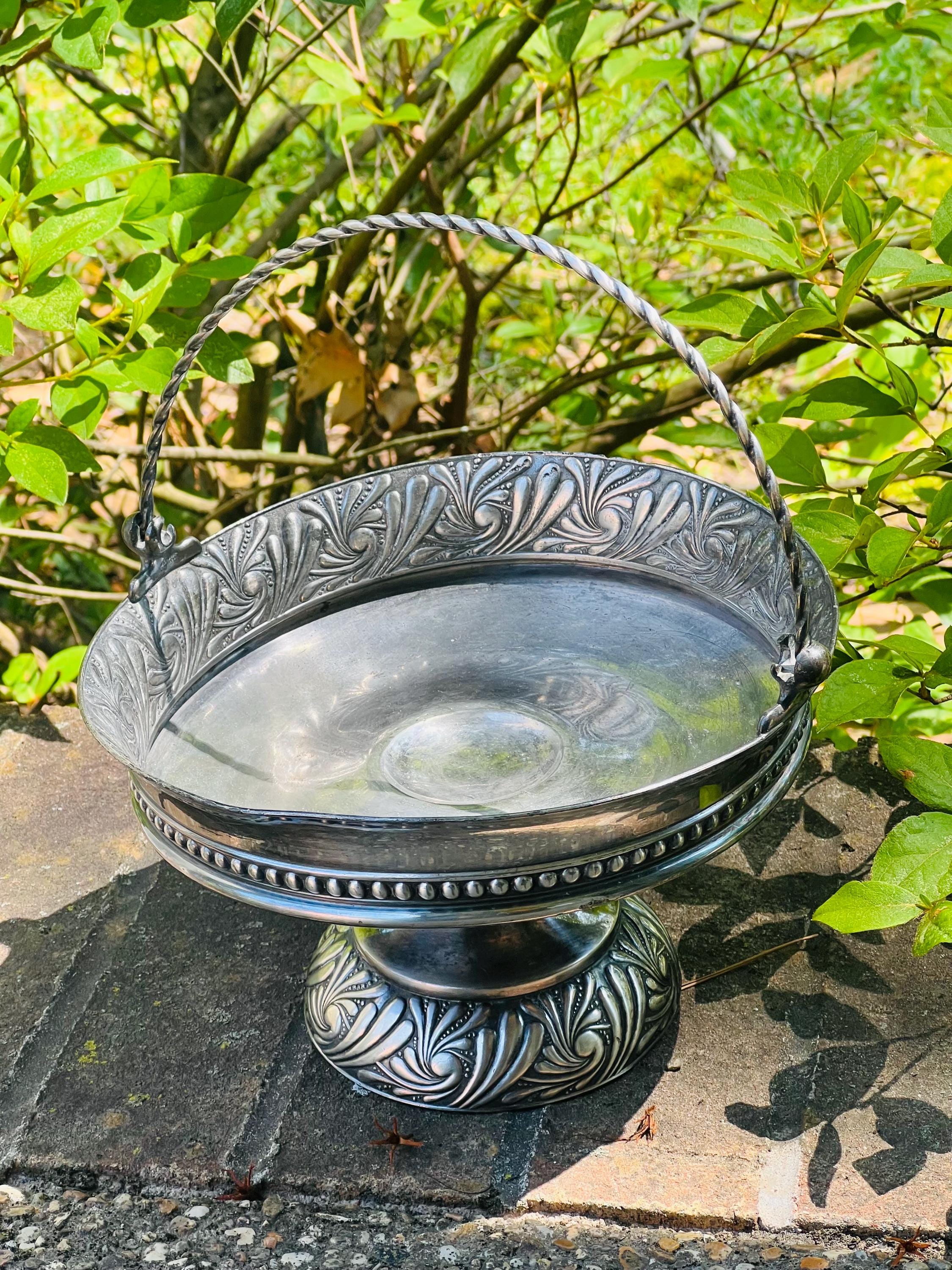 Antique James W Tufts Boston Quadruple Plate Bride Basket, 2766 - Etsy