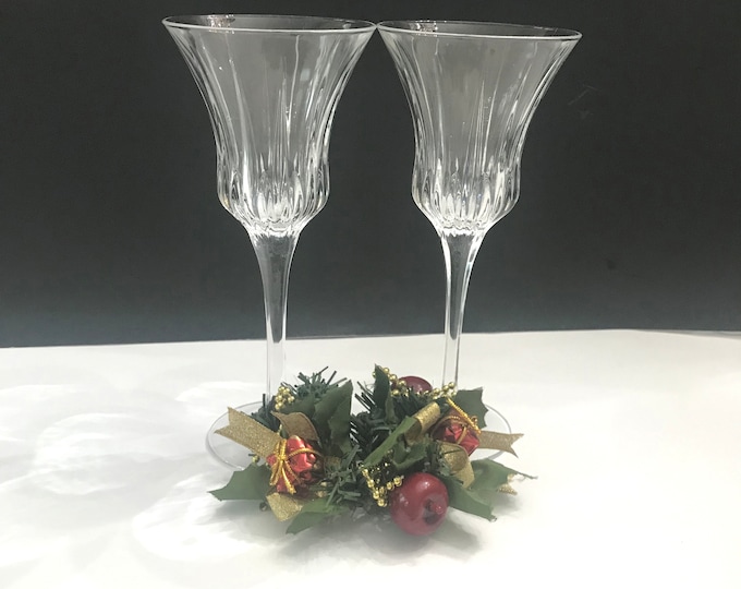 Gorham Crystal Triumph Wine Goblet| Wedding/ Anniversary Toasting