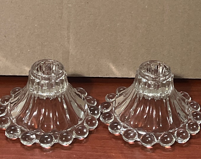 Anchor Hocking Berwick-Boopie Candle Holder, Tapered Candle Holder