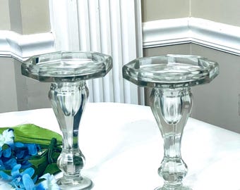 Candelabros cónicos antiguos y raros de 1920