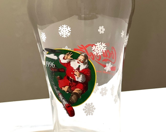 Coca-Cola Christmas Tumblers/ Water Glass / Ice Tea Glass