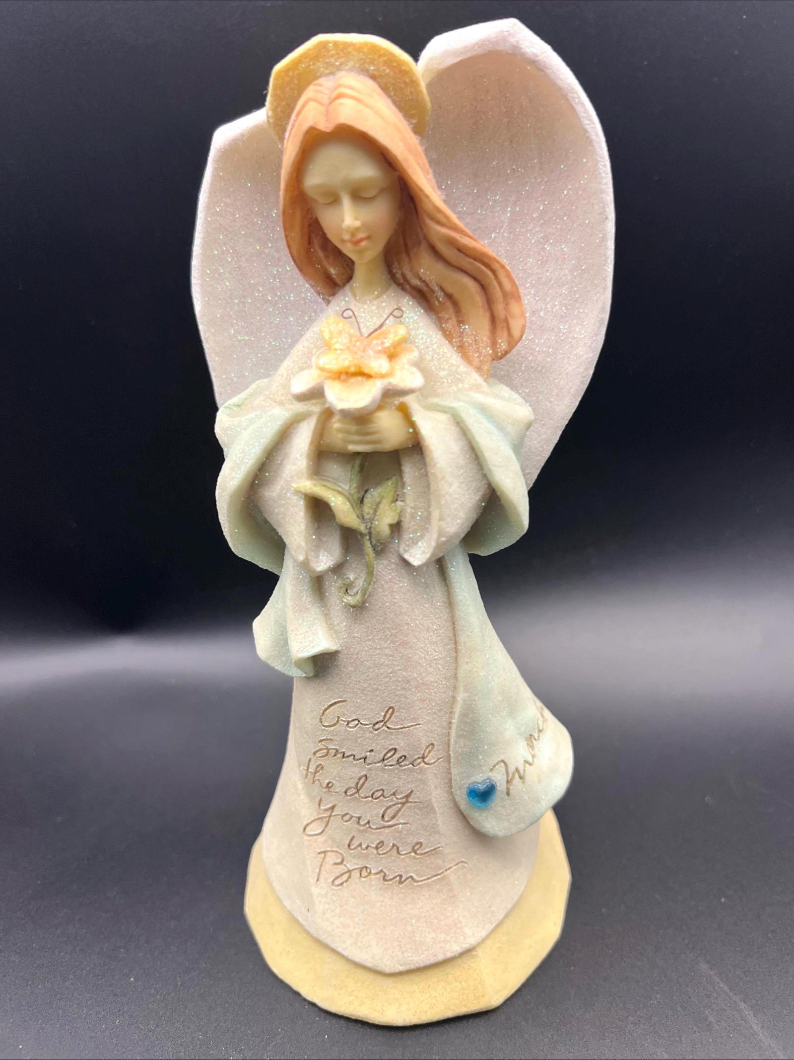 Enesco 2004 Foundations March Birthday Angel Designed by Karen