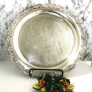 Oneida usa silver platter - Etsy 日本