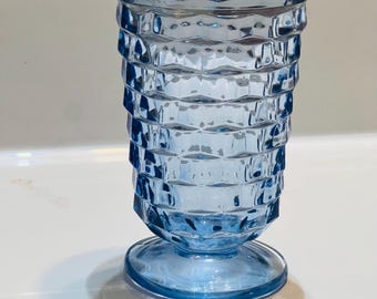 Vintage Light Blue Indiana Glass Tumbler - Whitehall Colony Flared Cooler -  Etsy