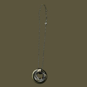 Chico’s Necklace With Clear Rhinestones