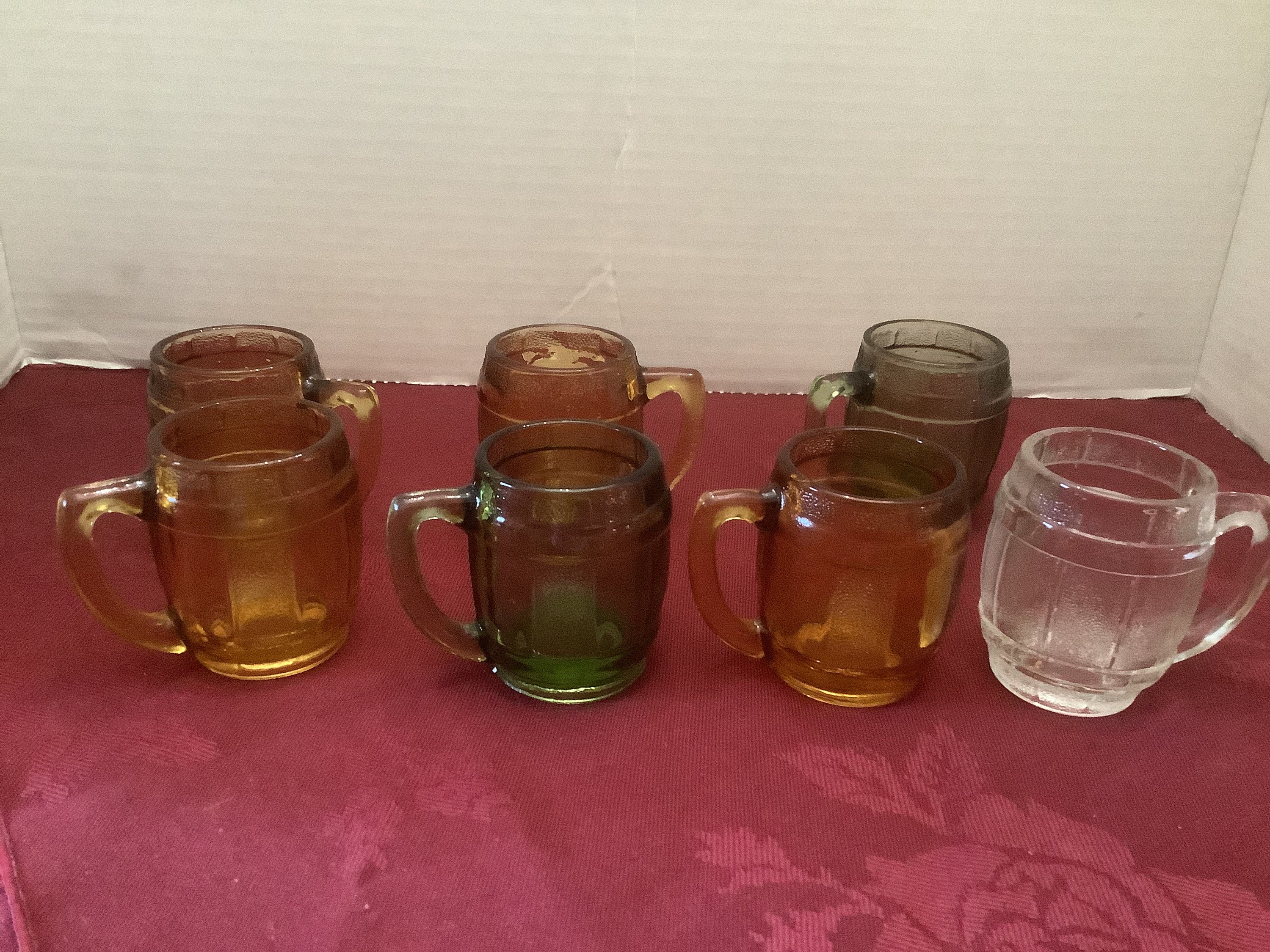 Amber Glass Mugs (pair) — Manual