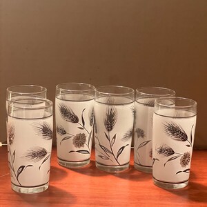 Vintage Libbey Silber Gläser: Cocktailsäfte Gläser