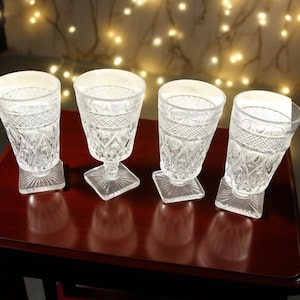 Imperial Cape Cod Water, Wine Goblets, Vintage Glasses, Goblets