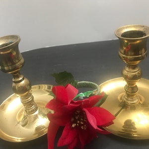 Vintage Baldwin Brass Candlestick Holder