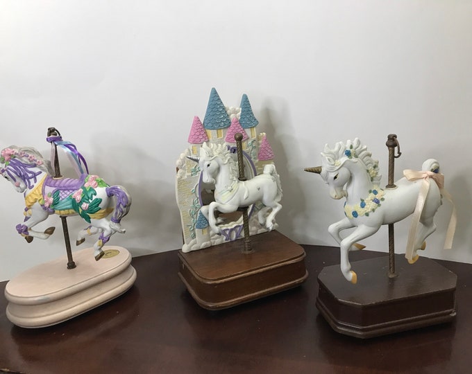 Vintage Musical Carosels/ Sold Separately