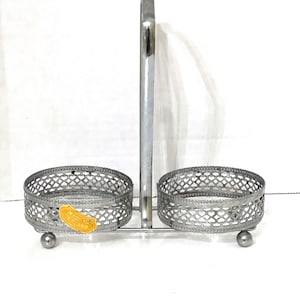Stainless Steel  Cruet Stand Made in England