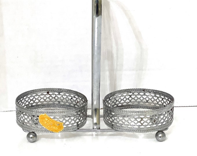 Stainless Steel  Cruet Stand Made in England