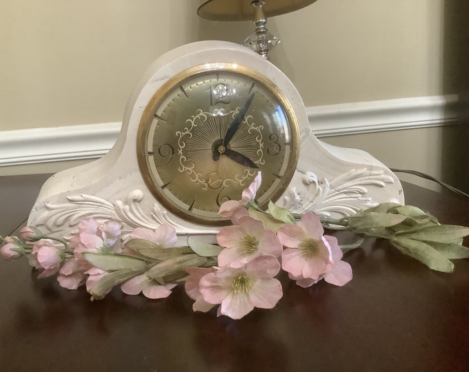 Electric Marble Mantle Clock by JER Mac Marble made in Tennessee