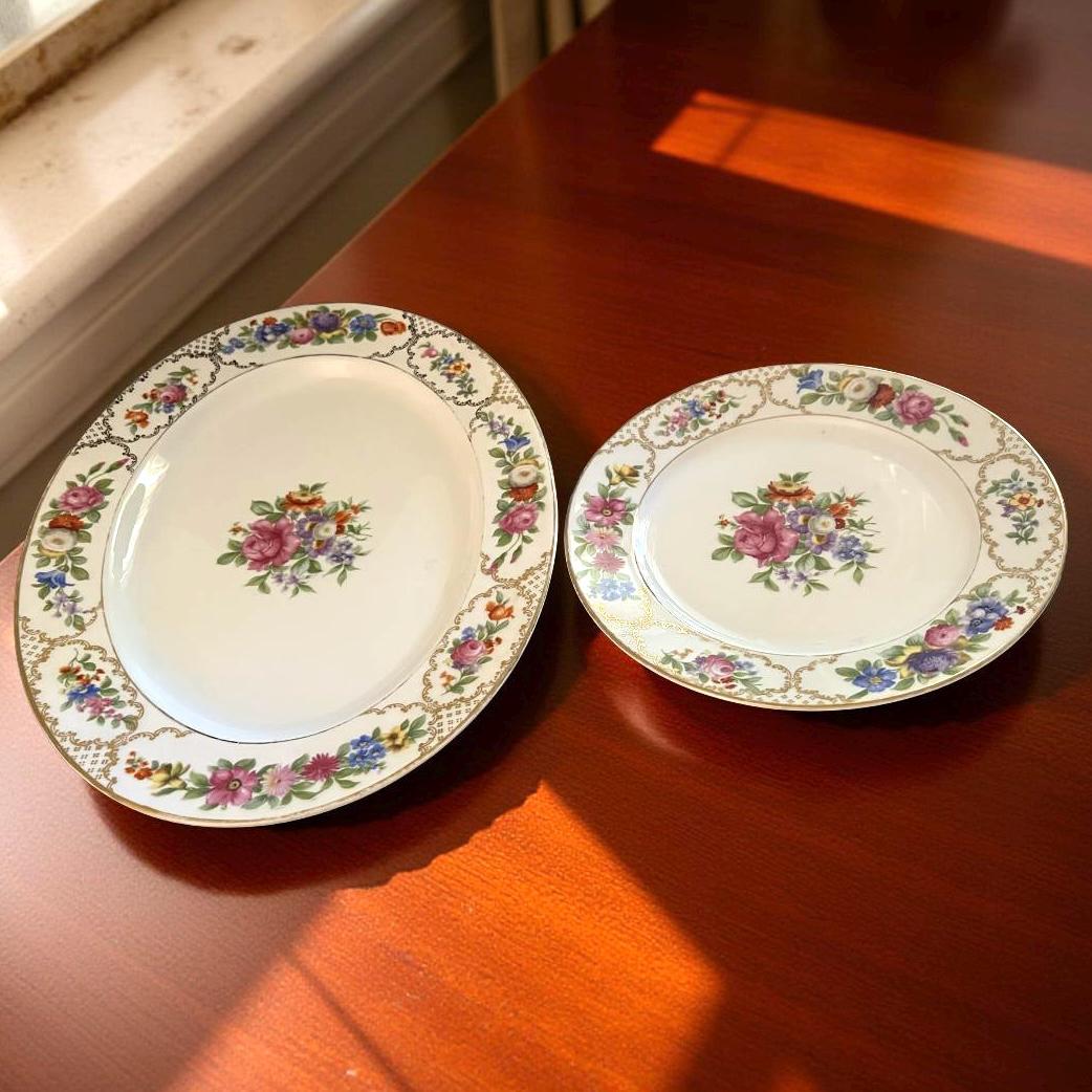 ドレスデン透かしプレート Yahoo!オークション -「ドレスデン」(プレート、皿) (洋食器)の