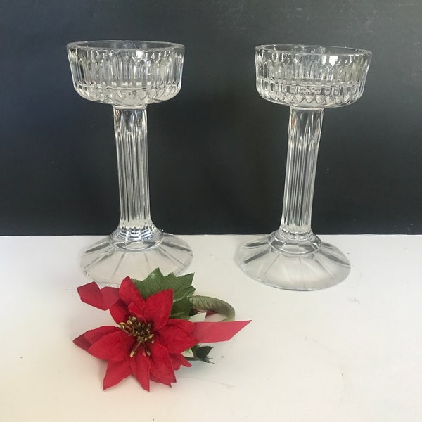 Shannon Crystal Candle Holder Etsy