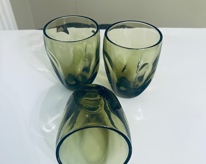 Pinch Verde Green Tumblers by Russell Wright