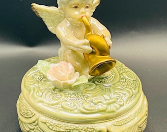 Jay Import Porcelain Trinket Box, Giftware