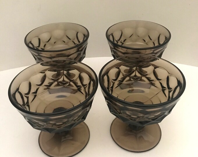 Noritake Perspective Brown Champagne/Sherbet Glass