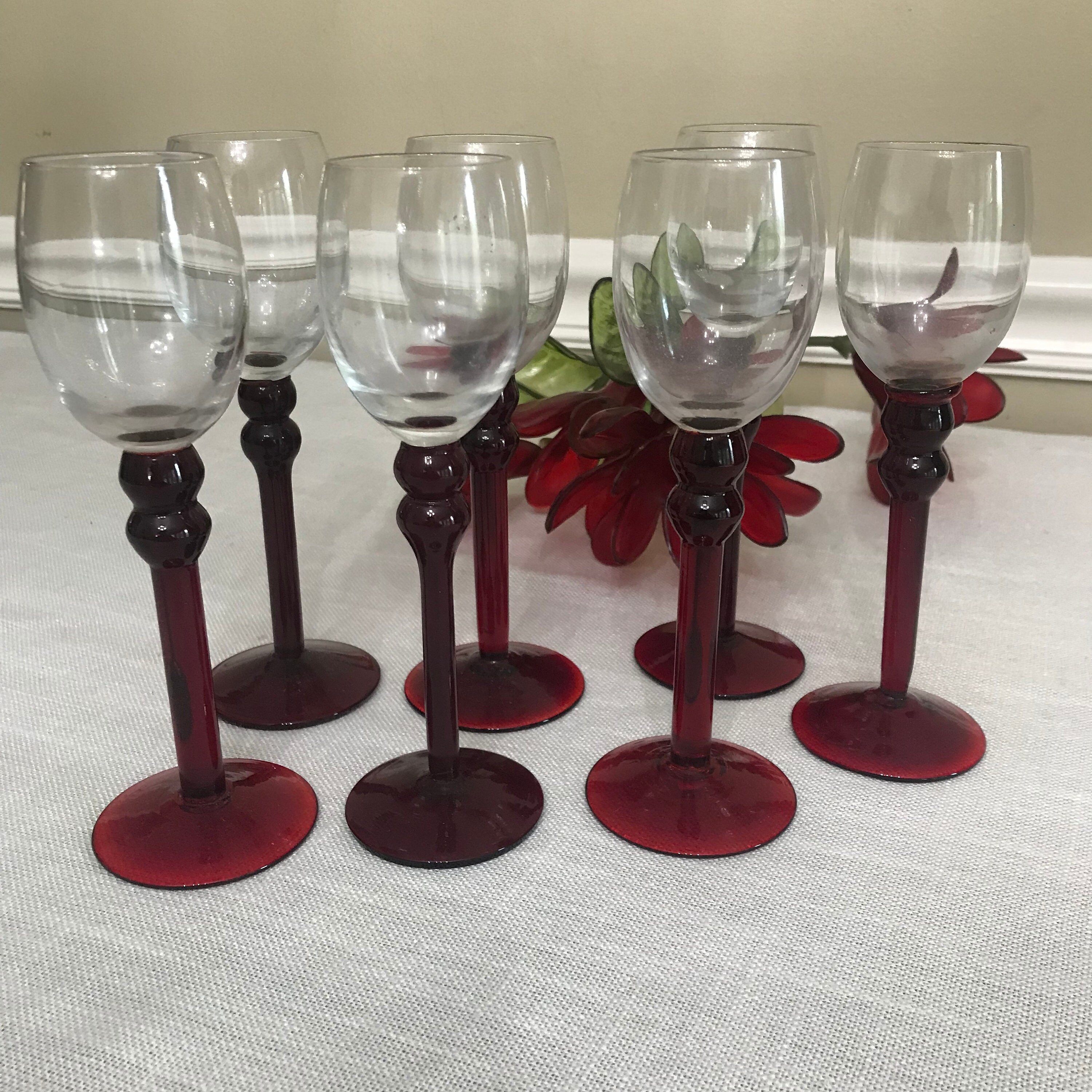 Degustation Tall Stemmed Cordial Glasses 2.5 Ounces, Set of 4 Assorted –  Wine And Tableware