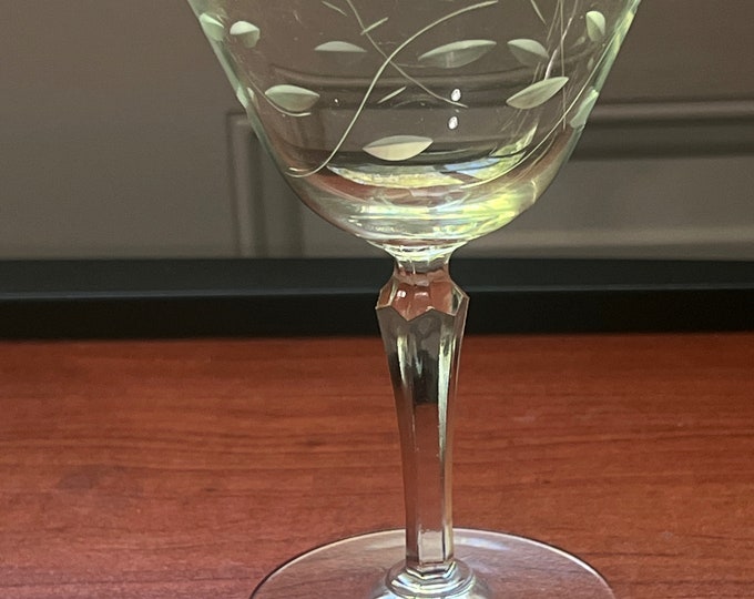 Libbey’s Windswept Champagne Goblets, Tall Sherbet  Goblets set of Six, Toasting, Sipping Champagne Goblets