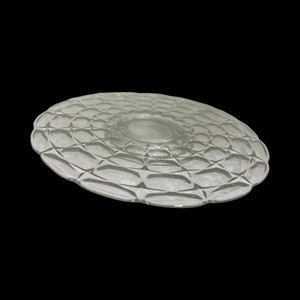 Constellation Footed Cake Plate, Sandwich Platter,  Torte Plate, by Indiana Glass Company