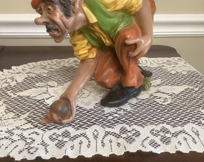 Universal Sanctuary Corp Sculpture 1972/ Statue of Man Playing Bowls