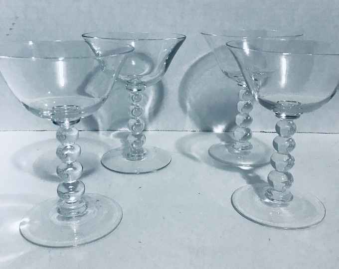 Candlewick Imperial  Tall Champagne Glass (Stem  3400) Wine/ Ball Stem/ Gift