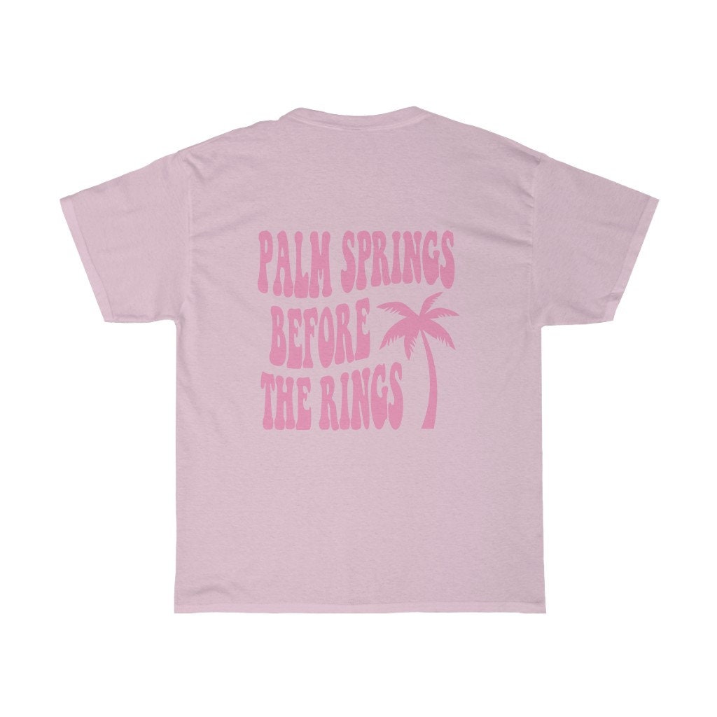 Palm Springs Before the Rings Shirt Retro Bride Bridesmaid - Etsy