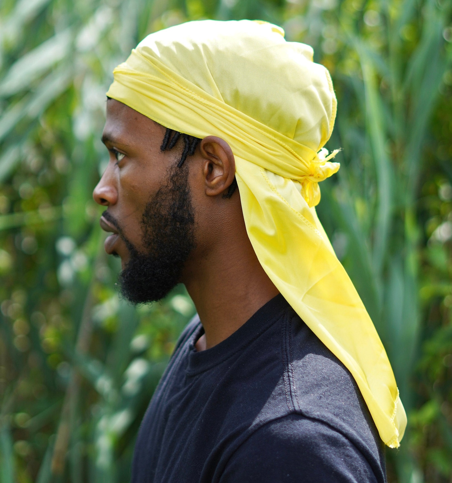 High Quality Yellow Silk Durag Etsy