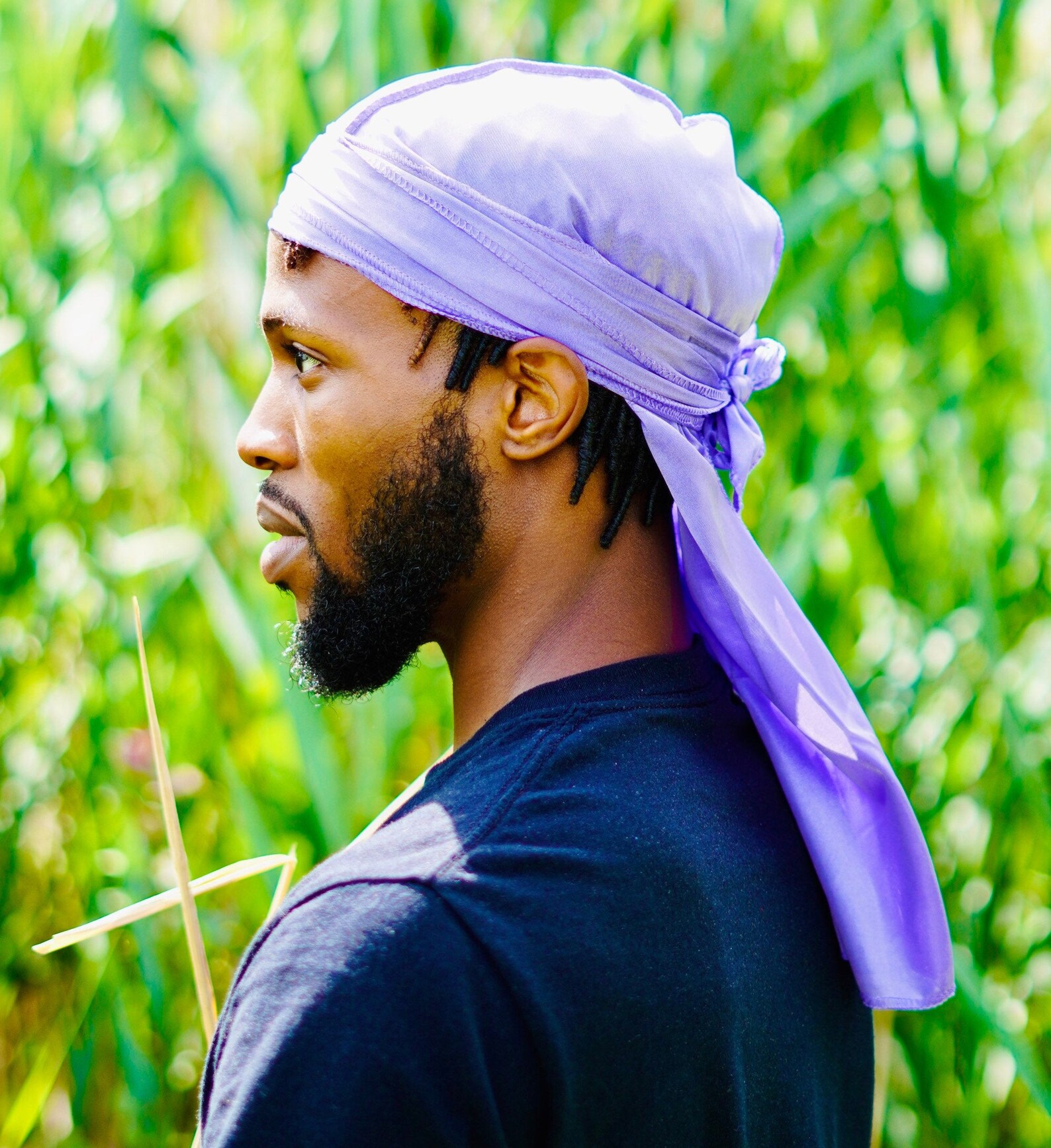 High Quality Purple Silk Durag Etsy