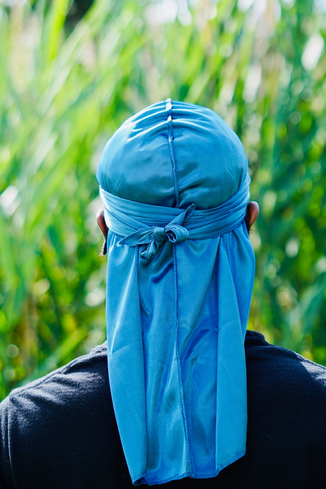 High Quality Teal Silk Durag Etsy