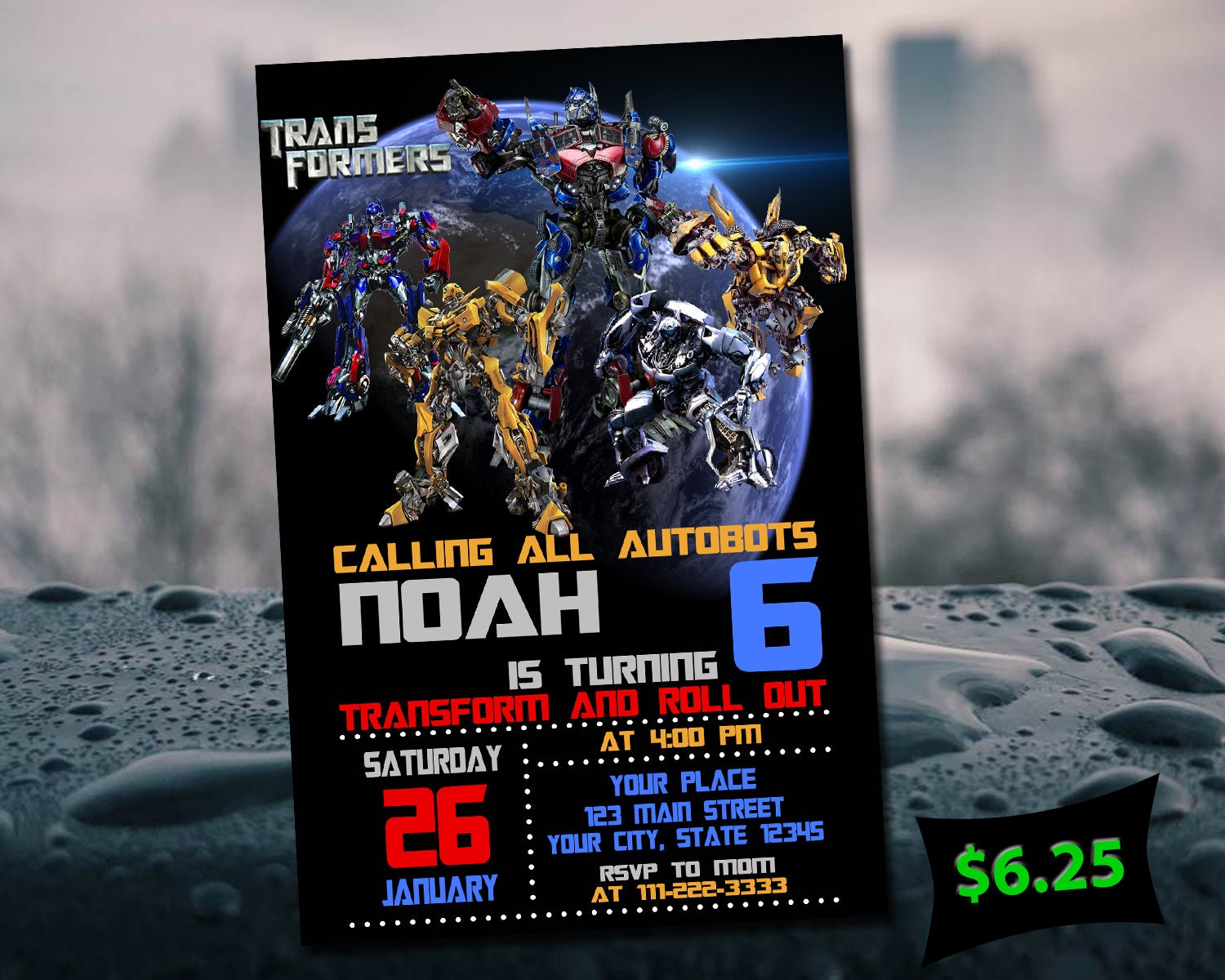 transformers-birthday-invitation-with-free-thank-you-card