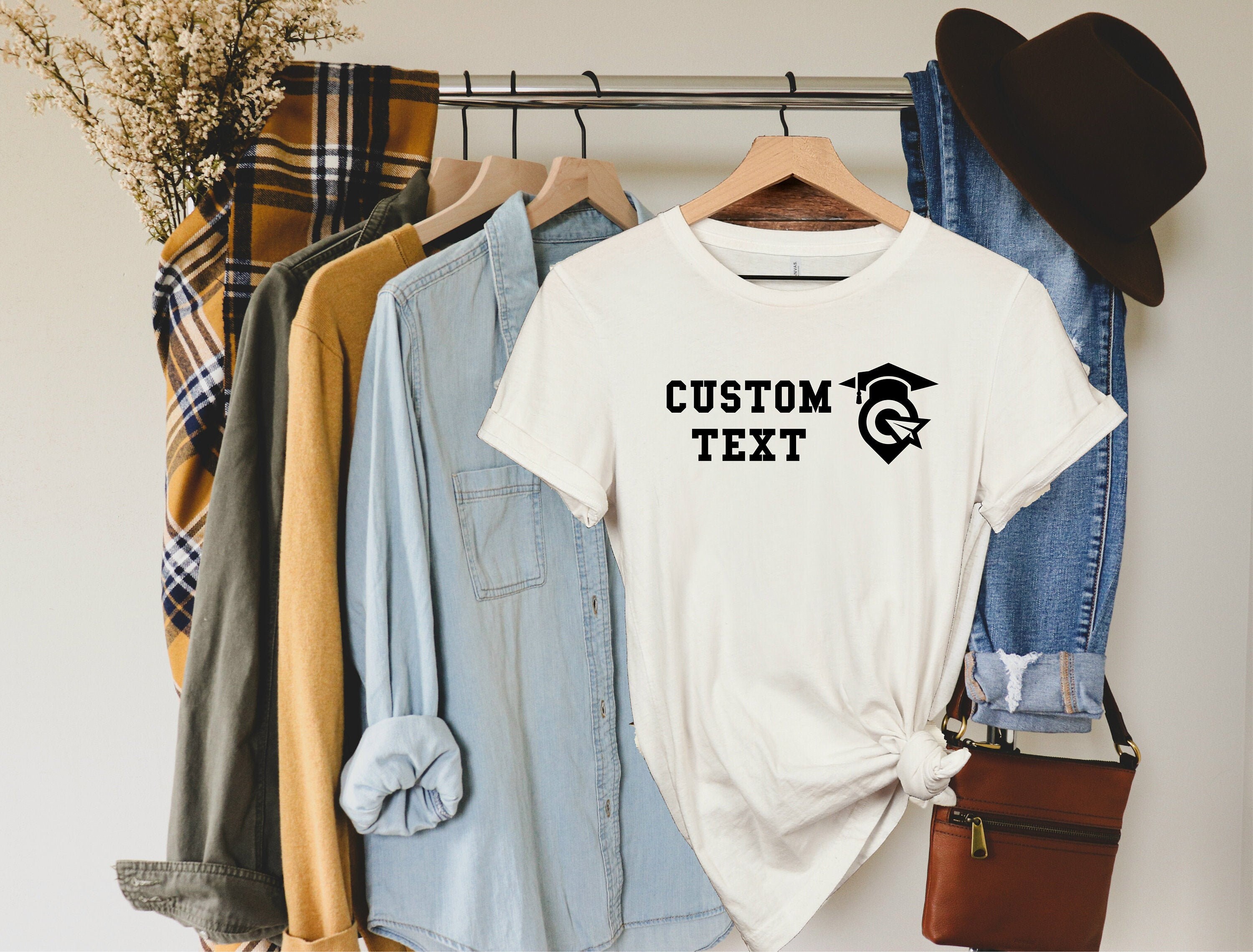 Custom Graduation Shirt Graduation Tshirt Class Of 2021 | Etsy