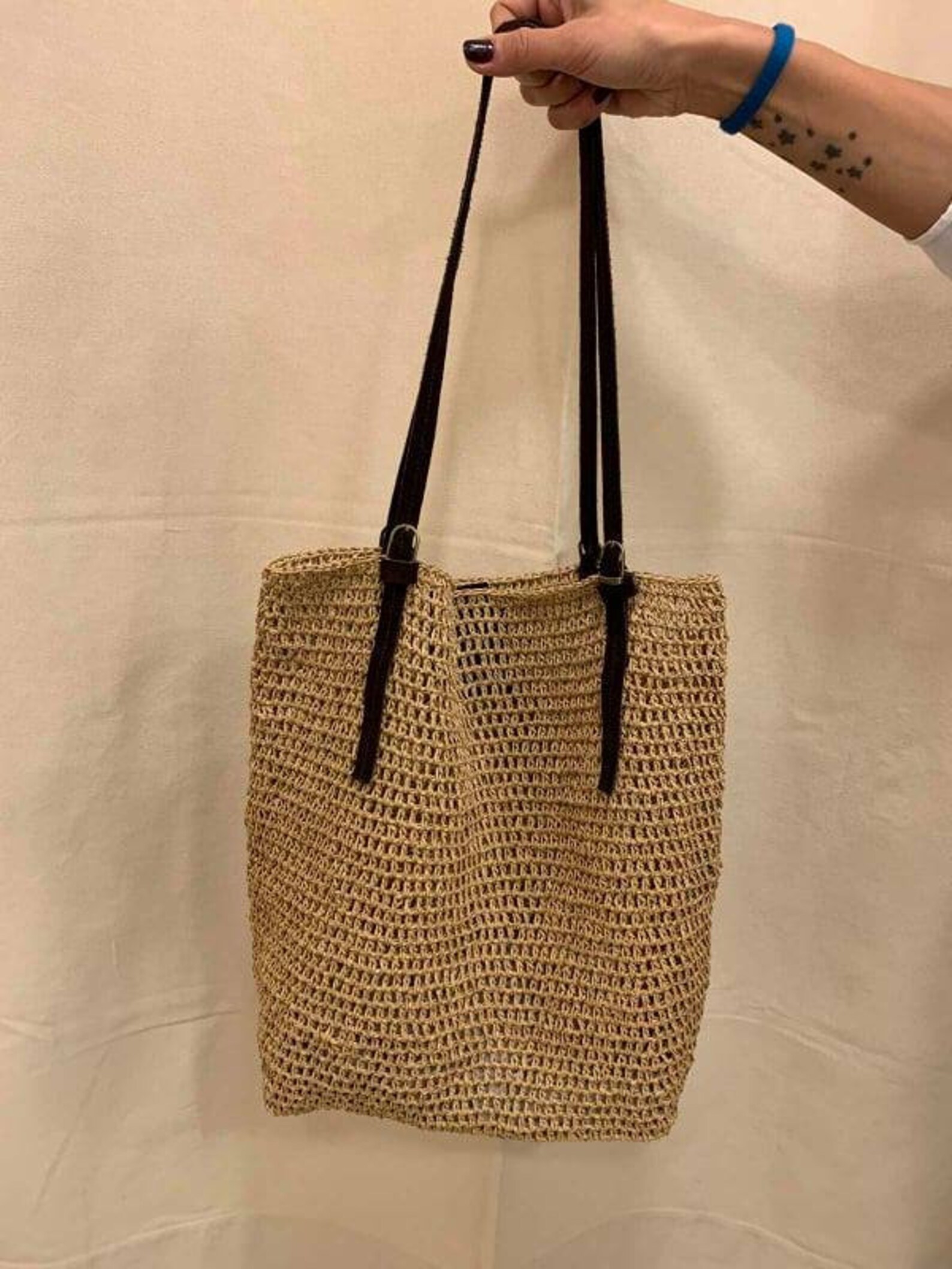 Tote bag Bags Raphia Raffia Crochet Straw Crochet raffia Etsy