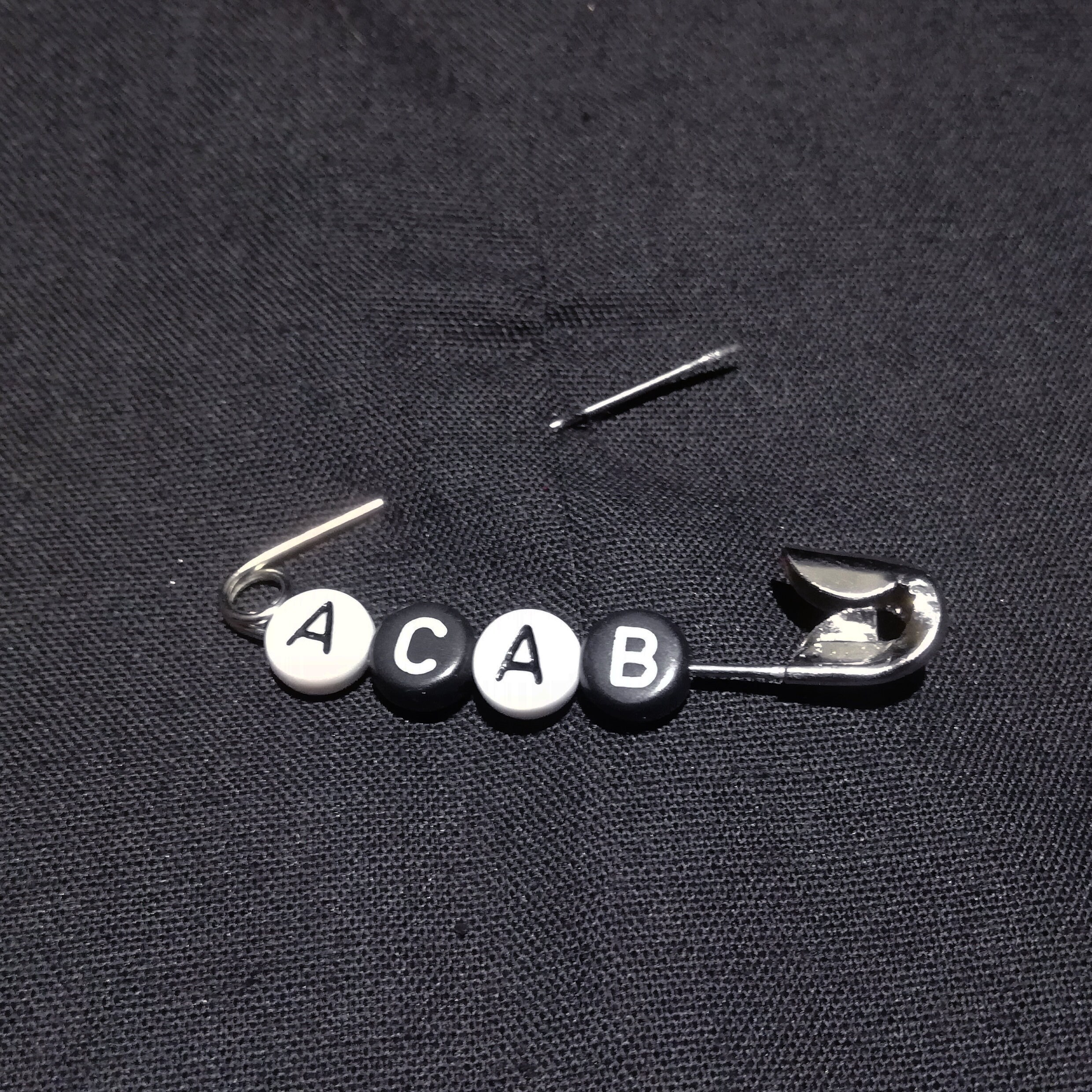 Custom Letter Pins Etsy
