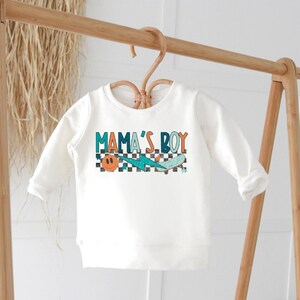 Mama&#39;s Boy Toddler Sweatshirt, Toddler Sweatshirt, Toddler Boy Shirt, Kids Sweatshirt, Toddler Boy Clothes, Toddler Boy Gifts, Kids Tee
