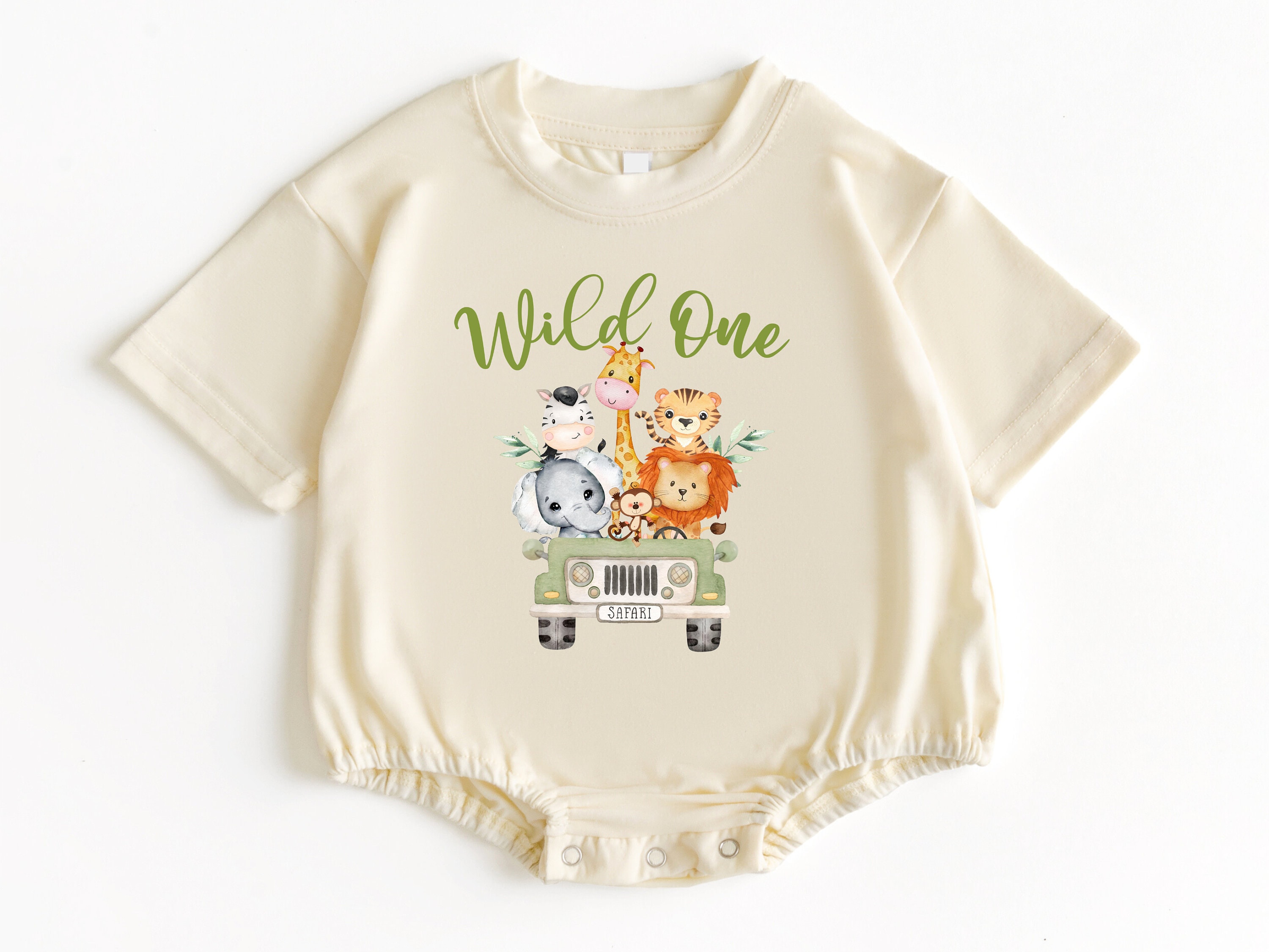 Safari Jungle Baby Kleding Safari Smock
