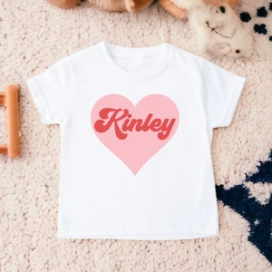 Personalized Valentines Toddler Shirt, Kids Valentines Day Shirt, Toddler Shirts, Kids Shirts, Toddler Tee, Toddler Valentines Day Shirt